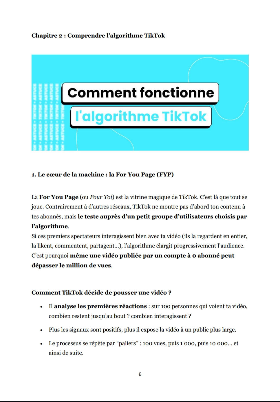 E-BOOK : COMMENT GAGNER 10000 ABONNES SUR TIKTOK ?